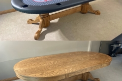 Poker Table with  Custom Dining Top